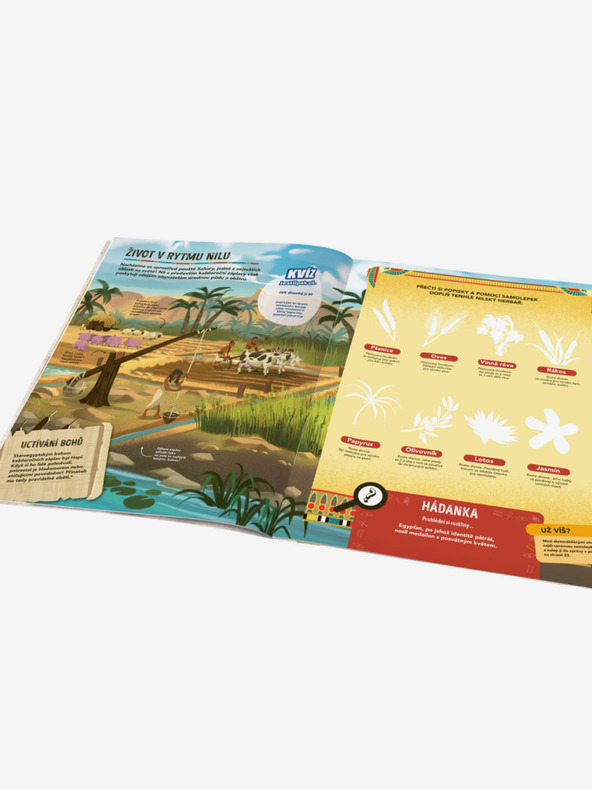 ELLA & MAX MISE EGIPT - Iskanje in reševanje z nalepkami