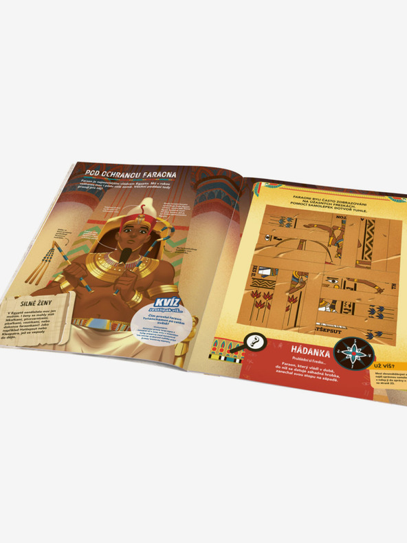 ELLA & MAX MISE EGIPT - Iskanje in reševanje z nalepkami