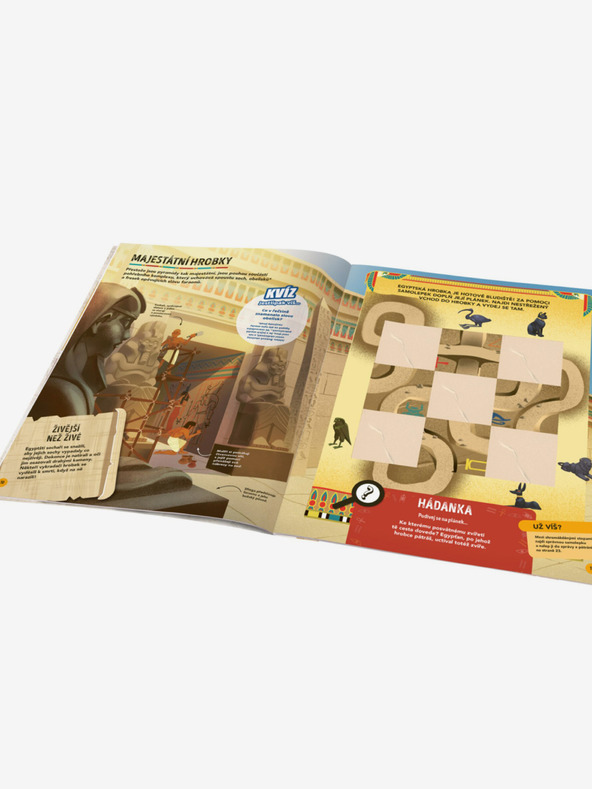 ELLA & MAX MISE EGIPT - Iskanje in reševanje z nalepkami