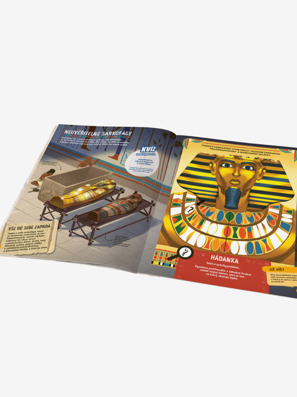 ELLA & MAX MISE EGIPT - Iskanje in reševanje z nalepkami