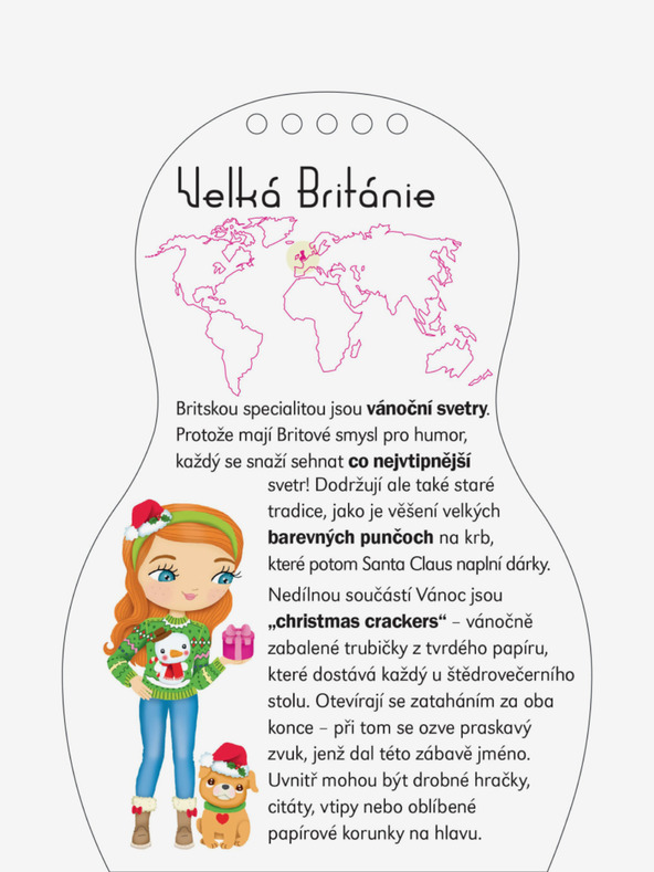 ELLA & MAX Oblačimo punčke BOŽIČ – Pobarvanka