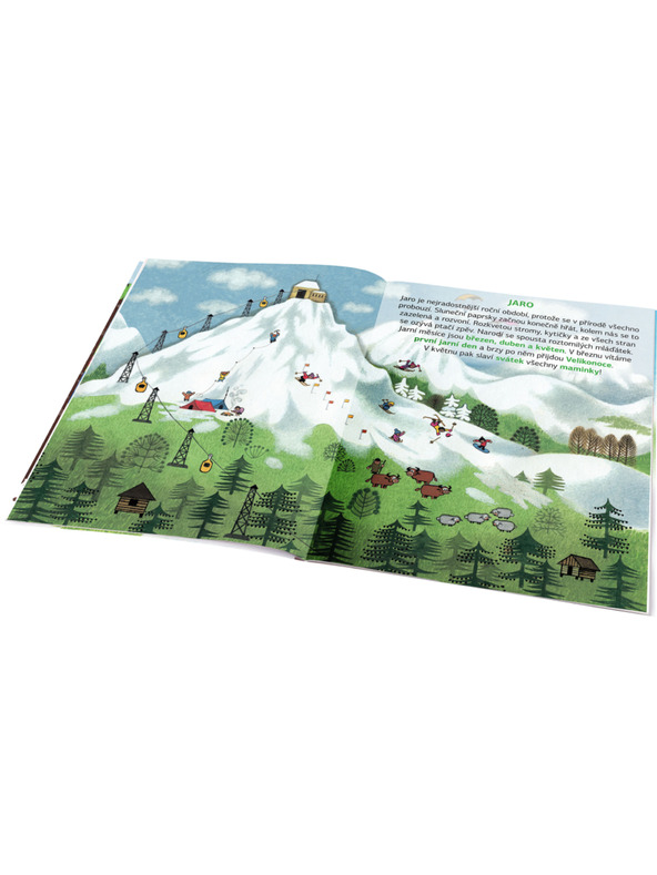 ELLA & MAX KRTEK in POMLAD ─ Knjiga nalepk