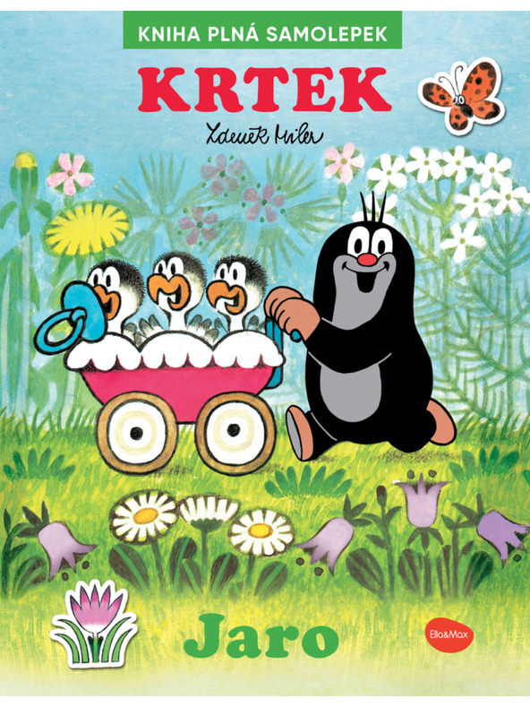 ELLA & MAX KRTEK in POMLAD ─ Knjiga nalepk