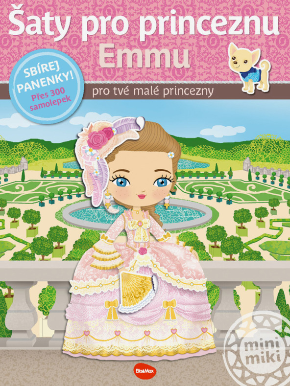ELLA & MAX Obleke za princeso EMMO – Knjiga nalepk