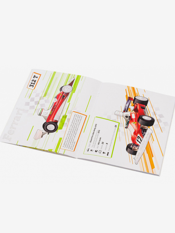 ELLA & MAX FERRARI, Scuderie Cars - Knjiga nalepk