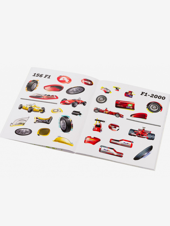 ELLA & MAX FERRARI, Scuderie Cars - Knjiga nalepk