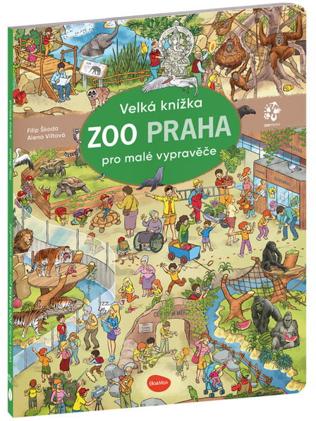 ELLA & MAX Velika knjiga ZOO PRAHA za male pravljičarje