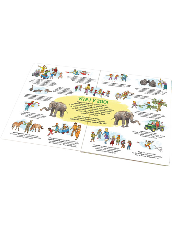 ELLA & MAX Velika knjiga ZOO PRAHA za male pravljičarje