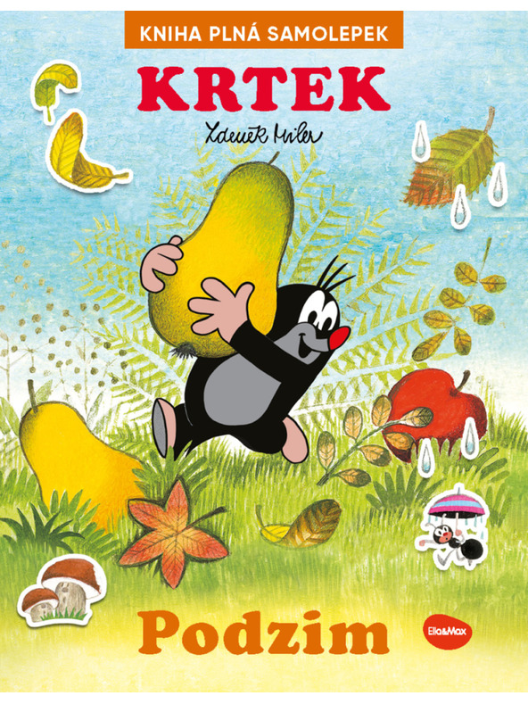 ELLA & MAX KRTEK in JESEN ─ Knjiga nalepk