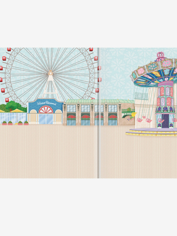 ELLA & MAX JULIJA in DUNAJ - mesto, polno nalepk