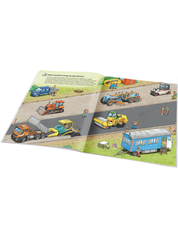 ELLA & MAX Moja prva knjiga nalepk - Gradbeni stroji