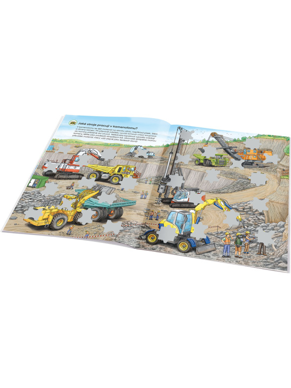 ELLA & MAX Moja prva knjiga nalepk - Gradbeni stroji