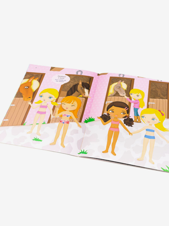 ELLA & MAX Obleka za AMY - knjiga nalepk