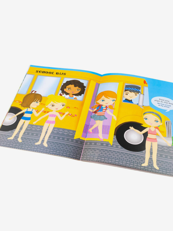 ELLA & MAX Obleka za AMY - knjiga nalepk