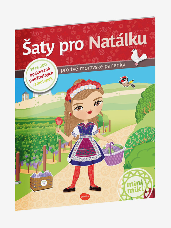 ELLA & MAX Obleke za NATÁLKO ─ Knjiga nalepk