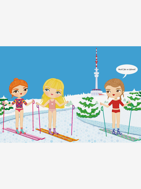 ELLA & MAX Obleke za NATÁLKO ─ Knjiga nalepk