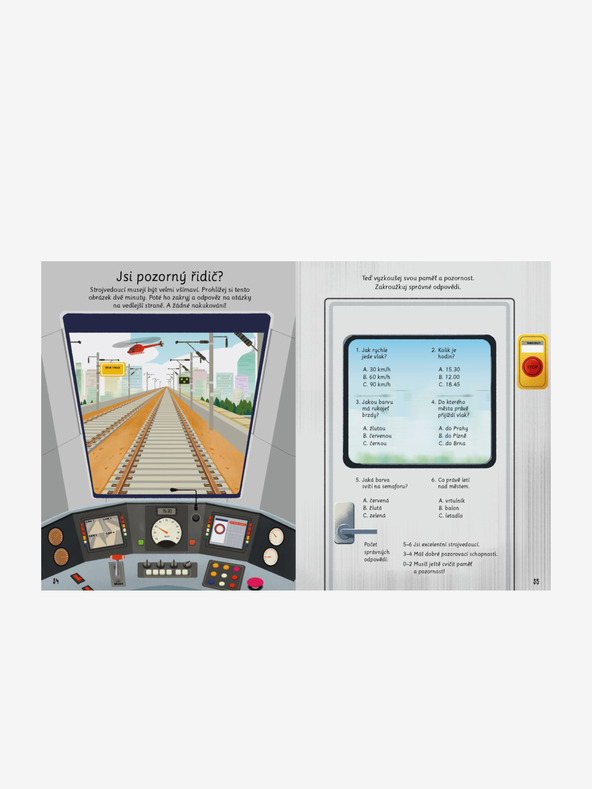 ELLA & MAX Knjiga za potovanja z vlakom - Ustavi dolgčas: kvizi, uganke, igre