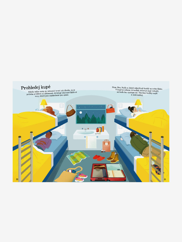 ELLA & MAX Knjiga za potovanja z vlakom - Ustavi dolgčas: kvizi, uganke, igre