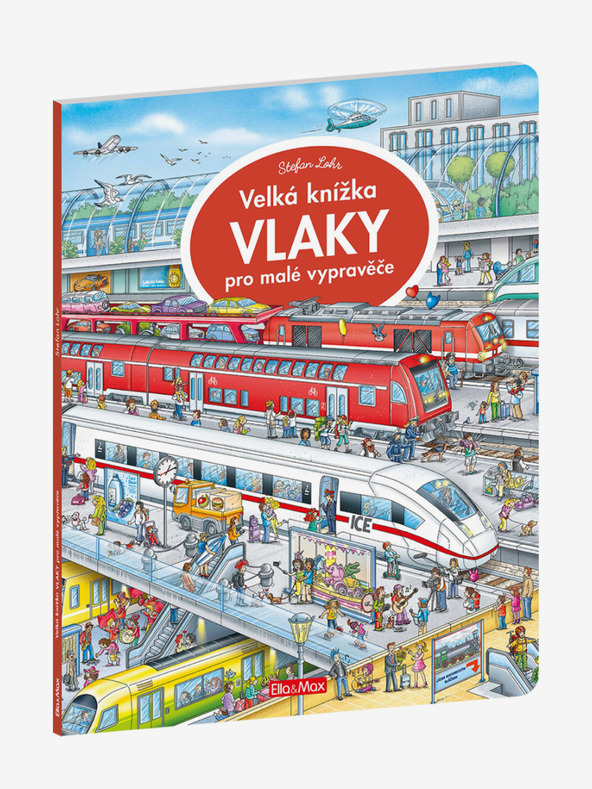 ELLA & MAX Velika knjiga o vlakih za male pripovedovalce zgodb