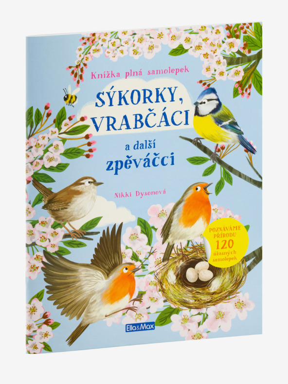 ELLA & MAX Psi, volkovi in drugi pevci - Knjiga nalepk