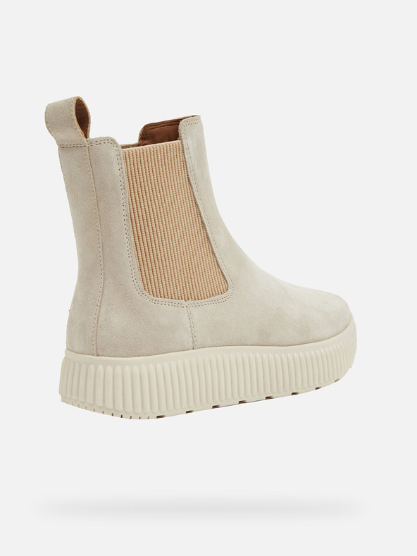 Geox Bež ženski gležnjarji Geox Graisy