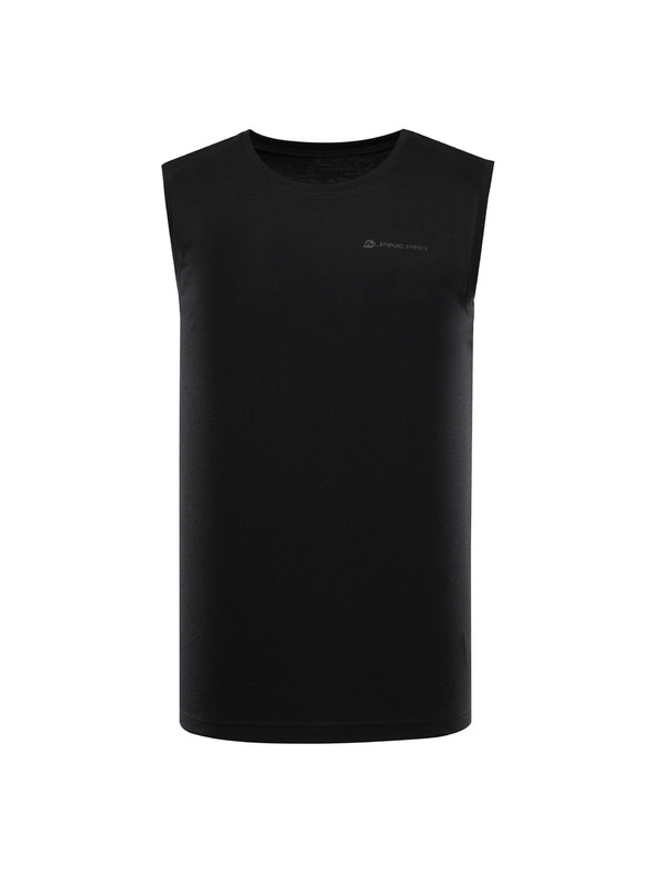 ALPINE PRO Moška hitrosušeča majica brez rokavov ALPINE PRO QARET black