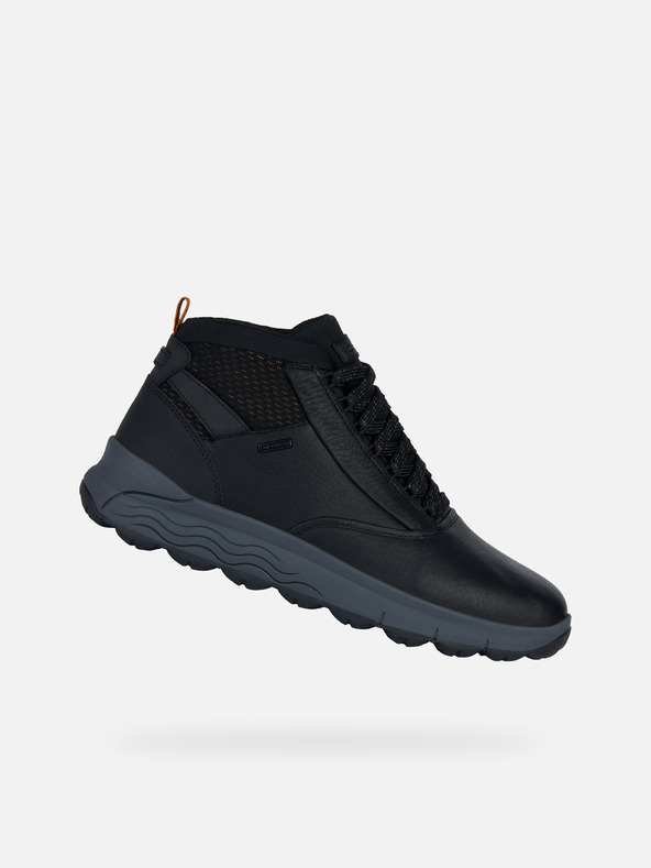 Geox Črne moške superge Geox Spherica 4X4 B Abx