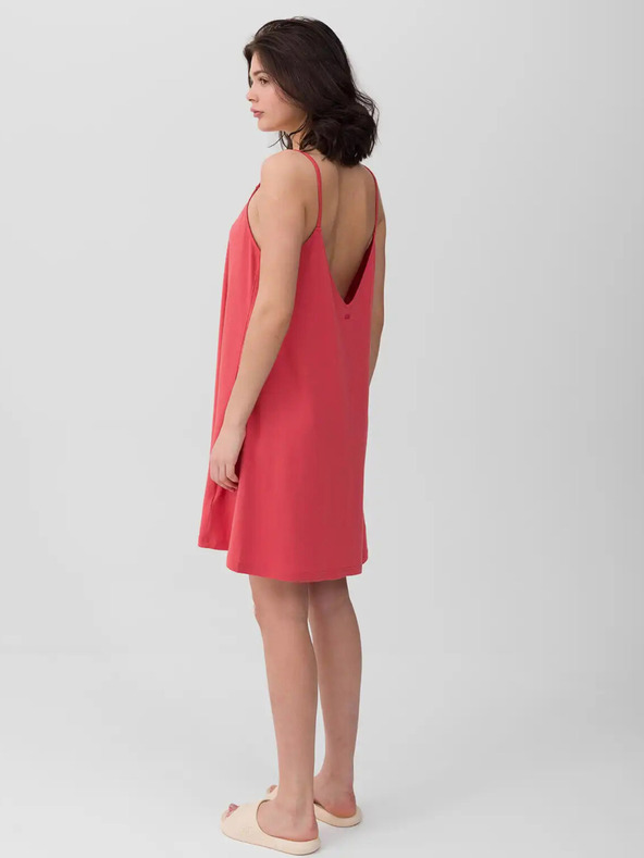 4F 4F Ženska obleka z naramnicami in izrezom