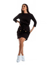 Edoti Črna ženska obleka Edoti