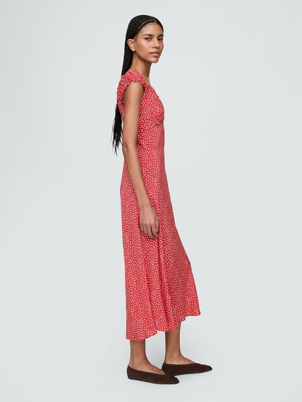 GAP Cvetlične maxi obleke Americana GAP