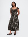 GAP Cvetlične maxi obleke Americana GAP