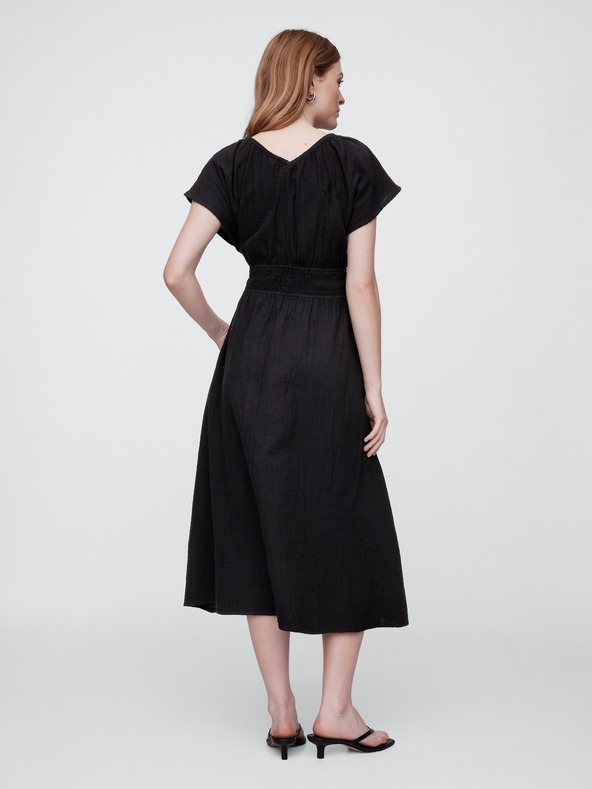 GAP Maxi obleka z žepi GAP