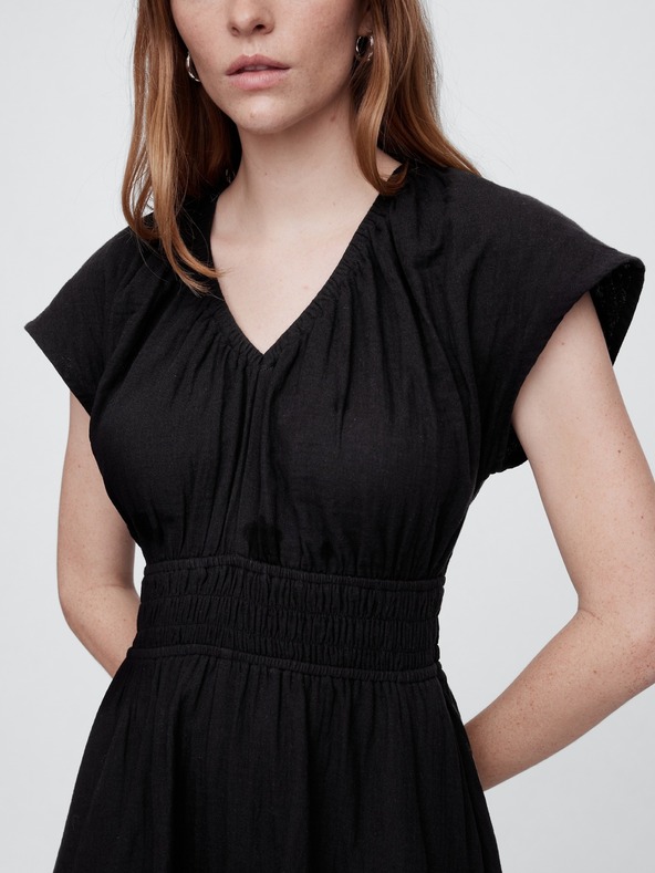 GAP Maxi obleka z žepi GAP