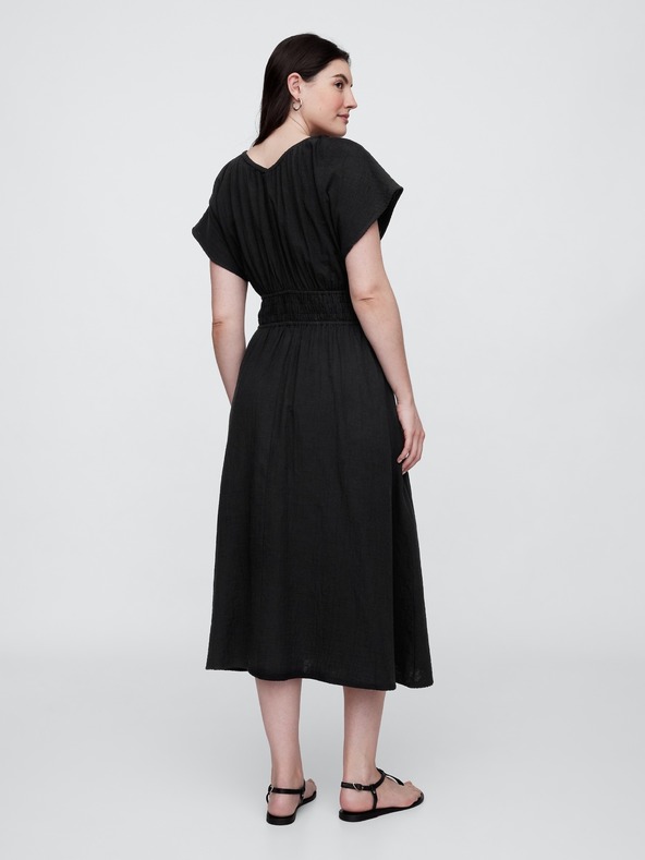 GAP Maxi obleka z žepi GAP