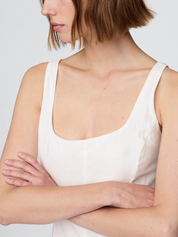 GAP Lanena maksi obleka GAP