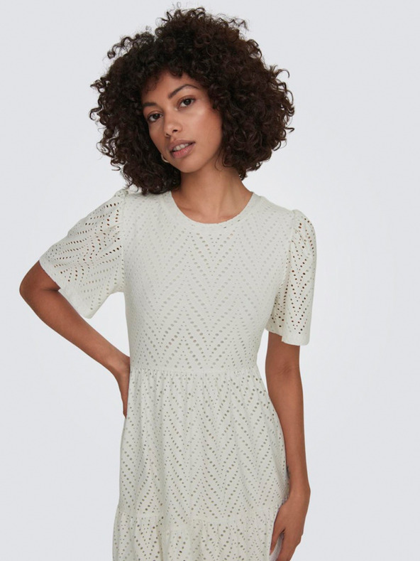 Jacqueline de Yong Bela ženska obleka JDY