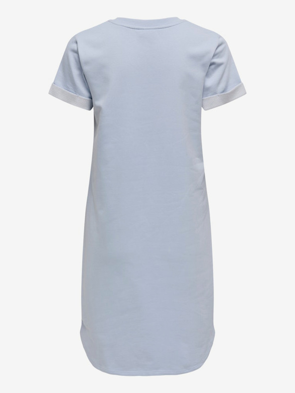 Jacqueline de Yong Svetlo modra ženska obleka JDY