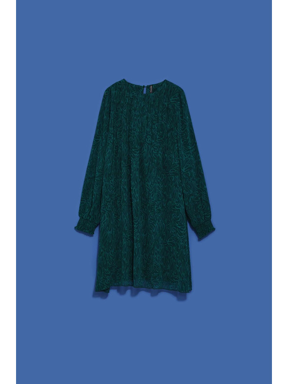 Moodo Zelena ženska obleka Moodo