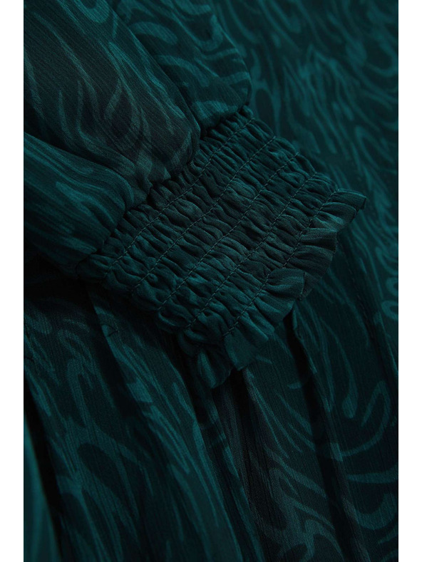 Moodo Zelena ženska obleka Moodo