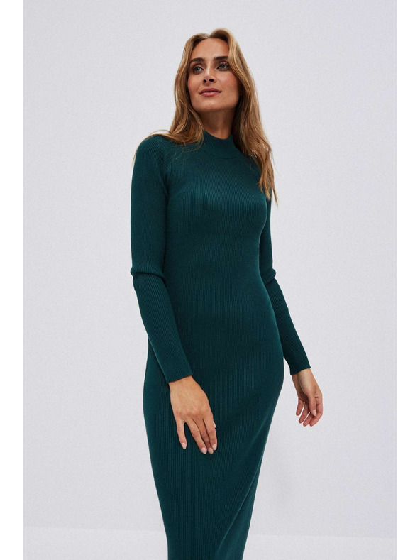 Moodo Zelena ženska obleka Moodo