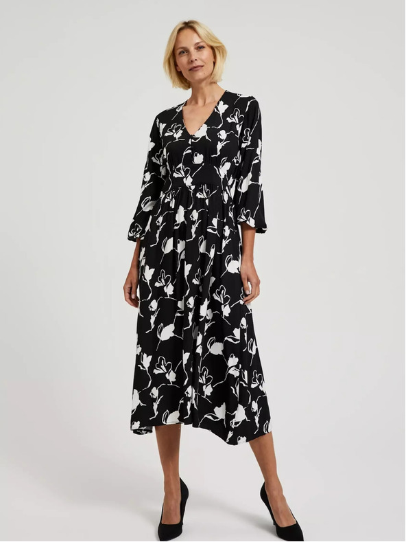 Moodo Ženska cvetlična obleka Moodo