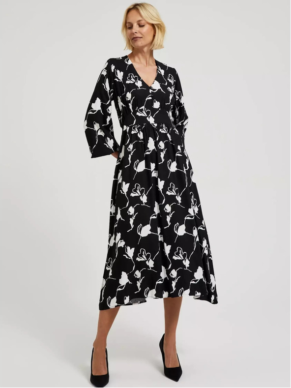 Moodo Ženska cvetlična obleka Moodo