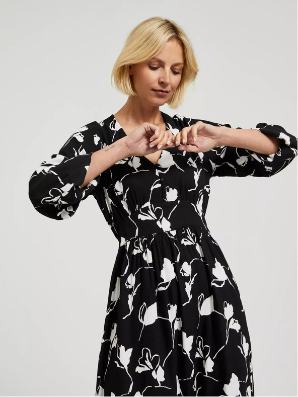 Moodo Ženska cvetlična obleka Moodo