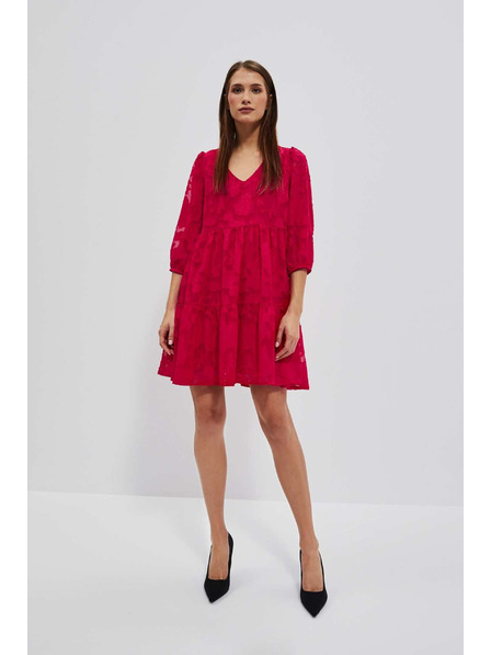 Moodo Roza ženska obleka Moodo