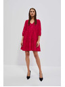 Moodo Roza ženska obleka Moodo