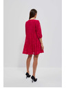 Moodo Roza ženska obleka Moodo