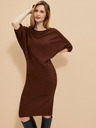 Moodo Rjava ženska obleka Moodo