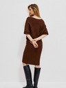 Moodo Rjava ženska obleka Moodo