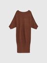 Moodo Rjava ženska obleka Moodo