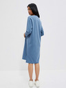 Moodo Modra ženska obleka Moodo